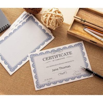 how to print on certificate paper and the importance of proper alignment in document printing